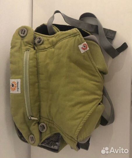 Рюкзак-кенгуру Ergobaby 360 зеленый