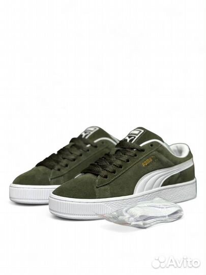 Кроссовки Puma Suede XL Khaki