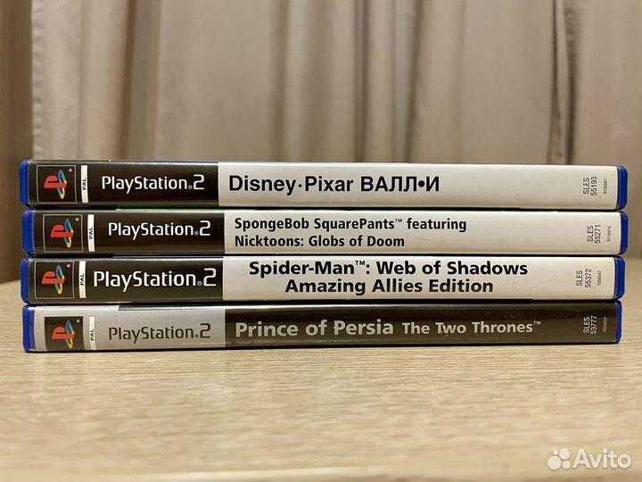 Лицензионные игры PS2