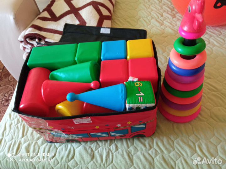 Кубики+ пирамида