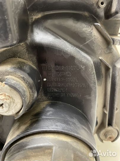 Фары передние toyota land cruiser 200