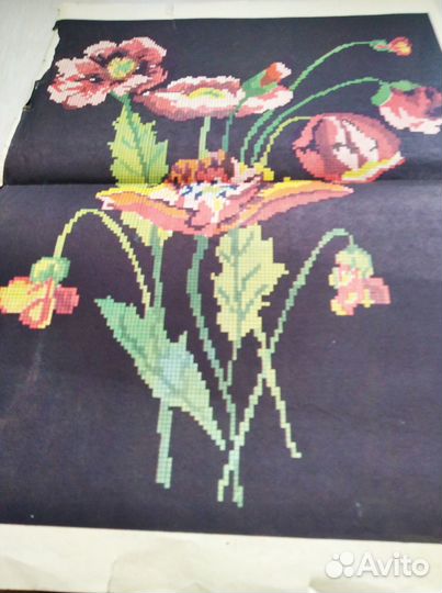 Винтажные схемы вышивки крестиком 1958-1961Бронь