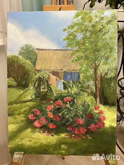 Картины маслом холс/картон