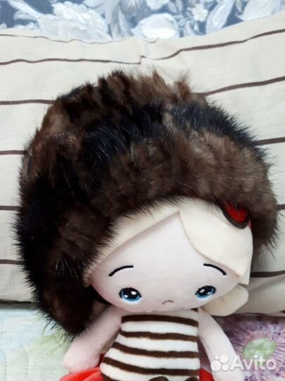 Норковый берет