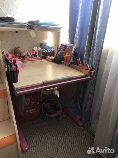 Растущая парта деми