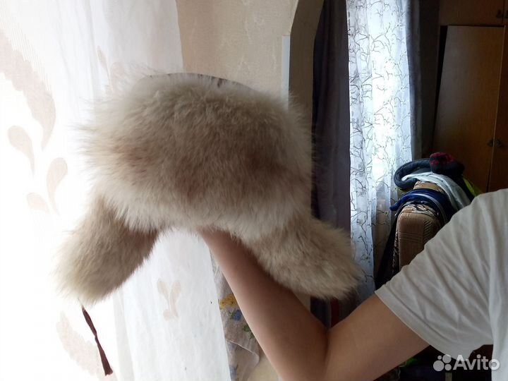 Шапка ушанка мужская