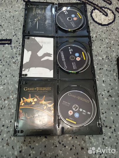 Диски DVD Game of Thrones на английском языке