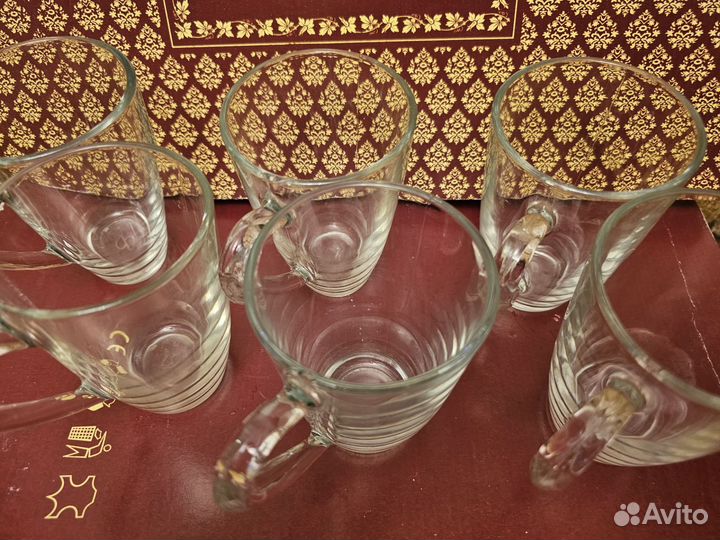 Чашки 6 шт 300мл