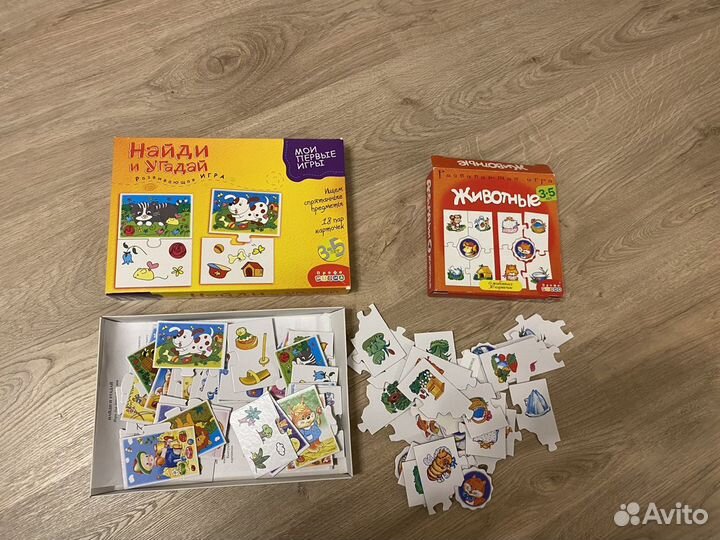 Развивающие игры 3-5 лет