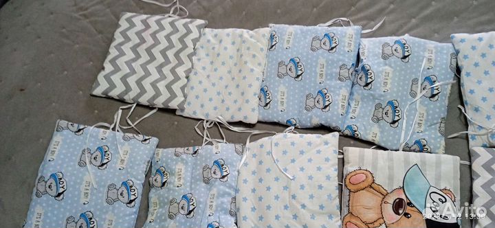 Бортики в детскую кроватку бу