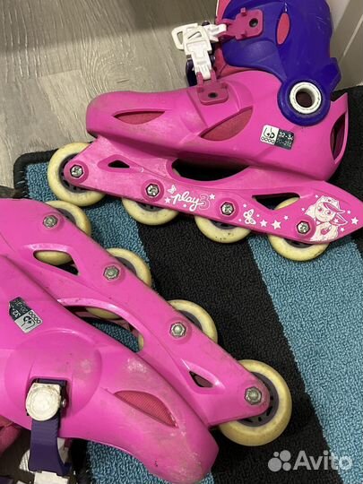 Детские ролики и защита