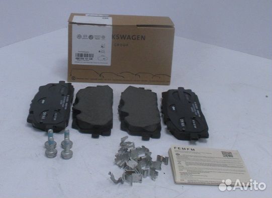 Тормозные колодки JZW698151AM VAG