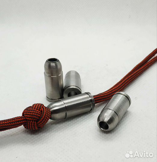 Бусины на темляк титановые