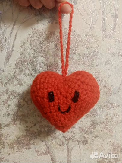 Вязаное сердечко