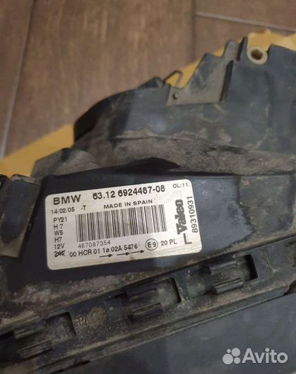 Фара левая BMW 1 series (е87) 116i