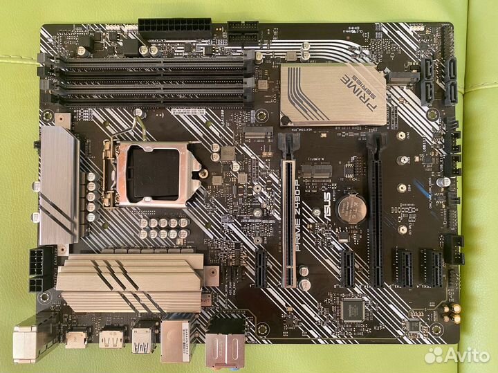 Материнская плата asus prime z490p