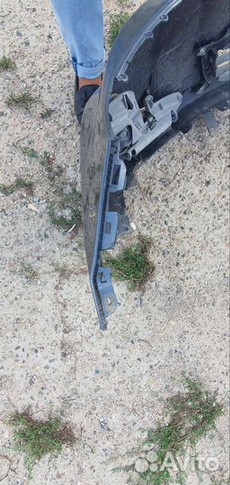 Бампер на hyundai solaris