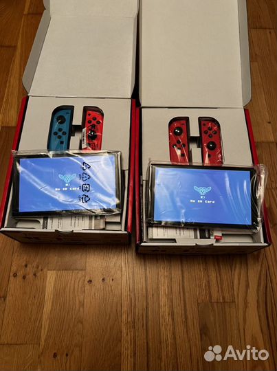 Новая прошитая nintendo switch oled