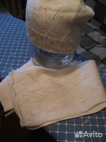 Комплекты женские шапка+шарф