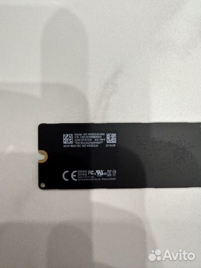 Ssd apple samsung 32gb mz-knz0320/0a6