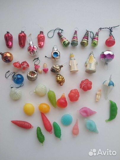 Ёлочные игрушки СССР Малютка