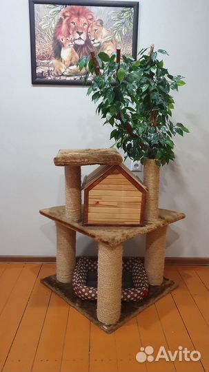 Когтеточка с домиком