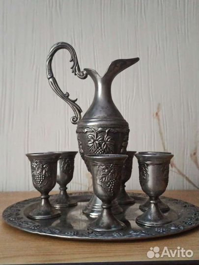 Графин с рюмками СССР