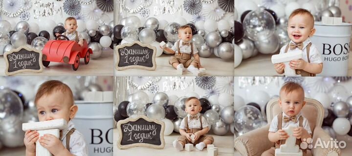 Детская фотосессия семейная (1-3 года)всё включено