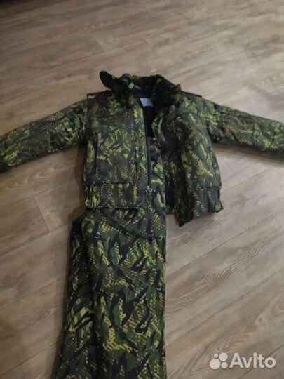 Зимний костюм растровый камуфляж