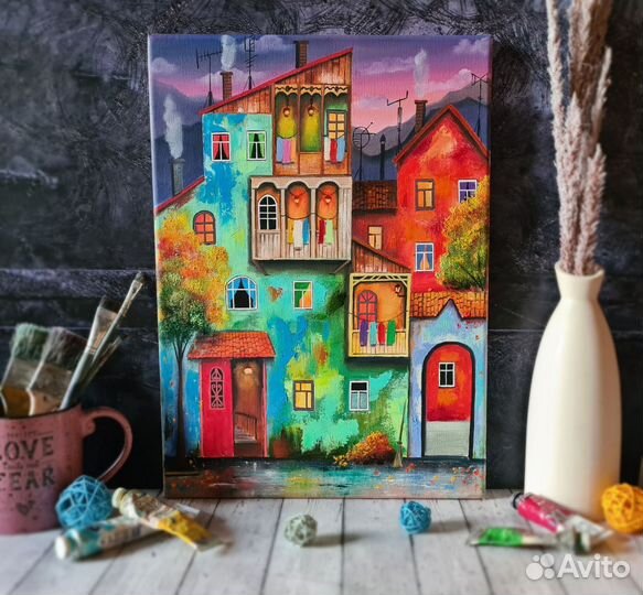 Картина маслом на холсте