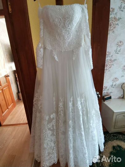 Свадебное платье 44-46 размера