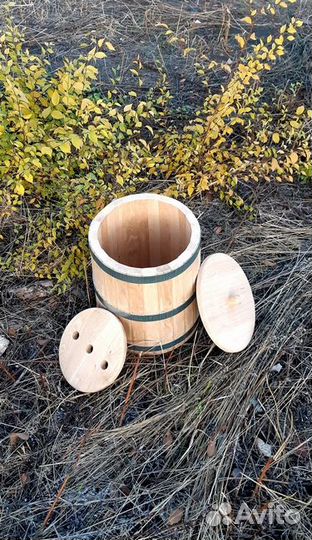 Кадка дубовая 50 литров