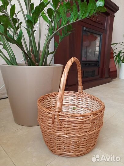 Корзины плетеные из ивы