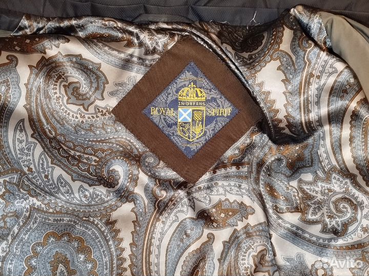 Пуховик зимний мужской длинный Royal Spirit