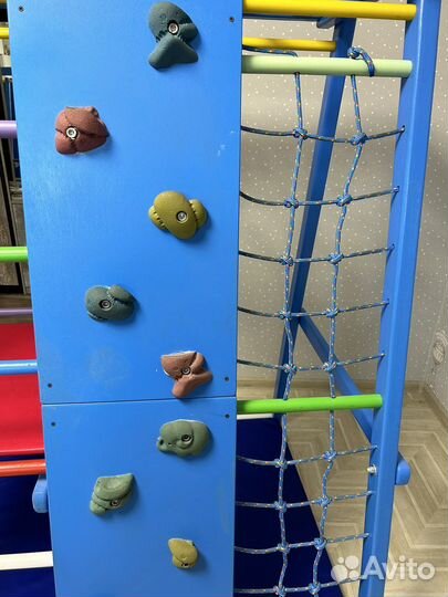 Шведская детская стенка дск Альпинист 170