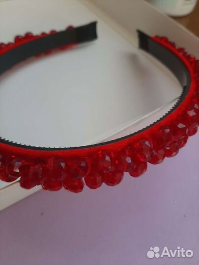 Ободок для волос ручной работы