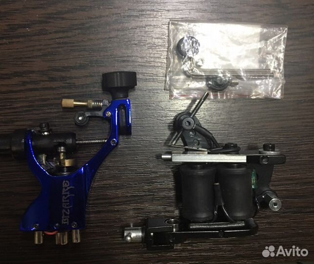 Тату машинка, иглы, держатели