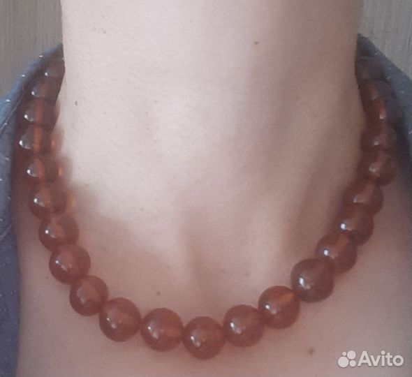 Бусы янтарь СССР