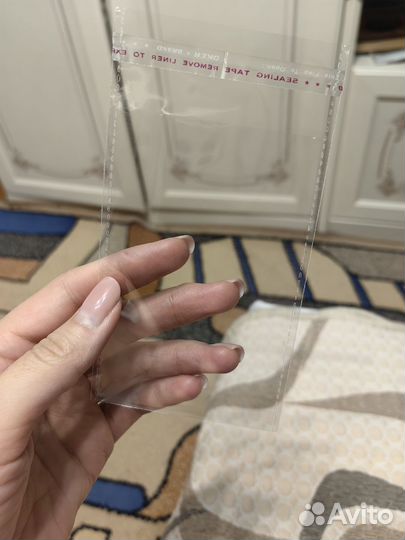 Пакет со скотч клапаном