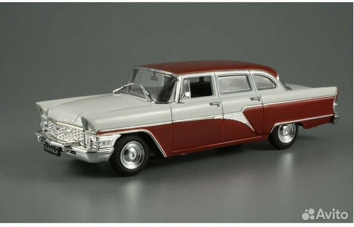 Масштабная модель газ-13 «Чайка» деагостини