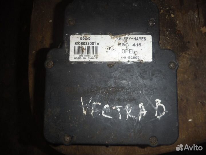 Блок ABS (насос) opel vectra B