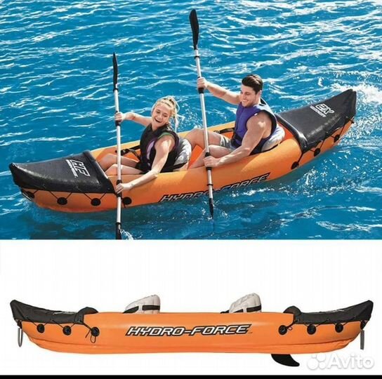 Надувной каяк, байдарка