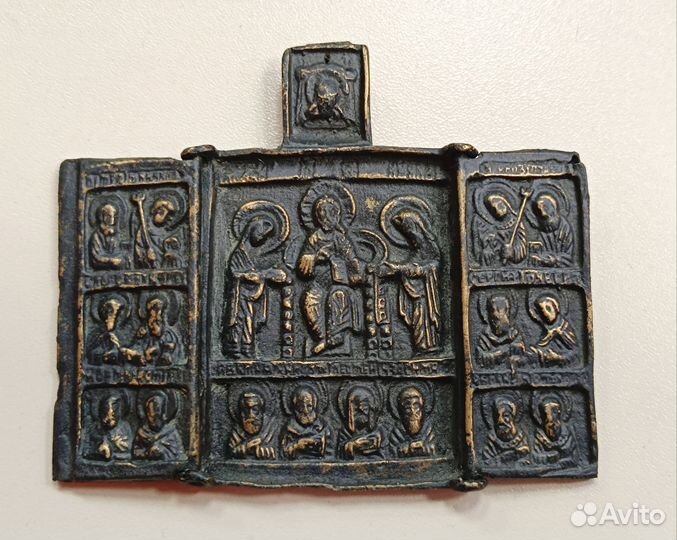 Икона Складень трехстворчатый