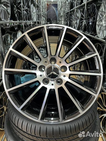 Диски одной ширины R18 5*112 Mercedes спицы