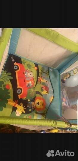 Большой детский манеж бу