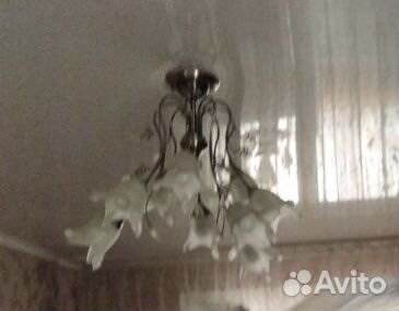 Люстра потолочная бу