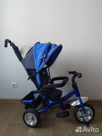 Велосипед детский (трехколесный) с ручкой