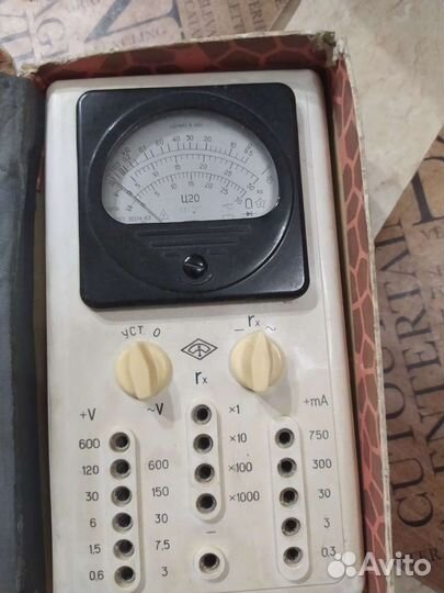 Ампервольтметр Ц20 СССР