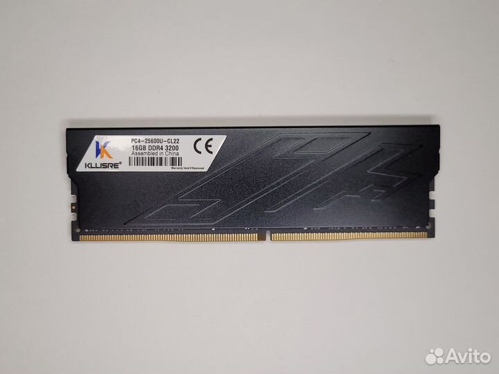 Kllisre 16GB DDR4 3200MHZ (Black)