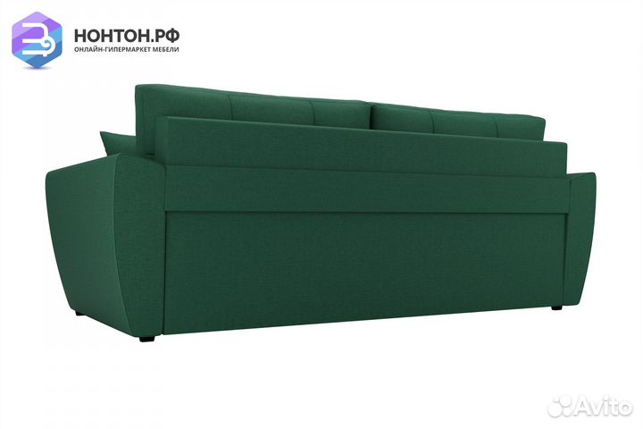 Диван выкатной Фортуна New темно-зеленый